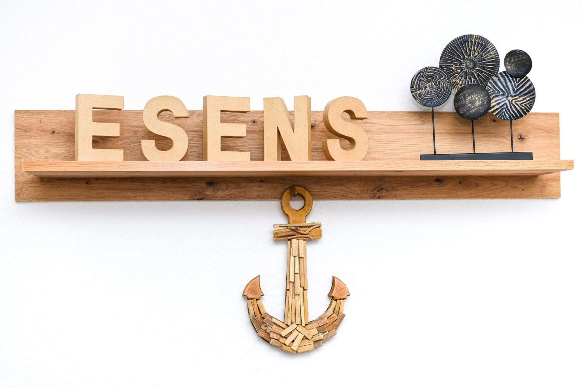 Ferienwohnung Ankerpause Esens Esterno foto