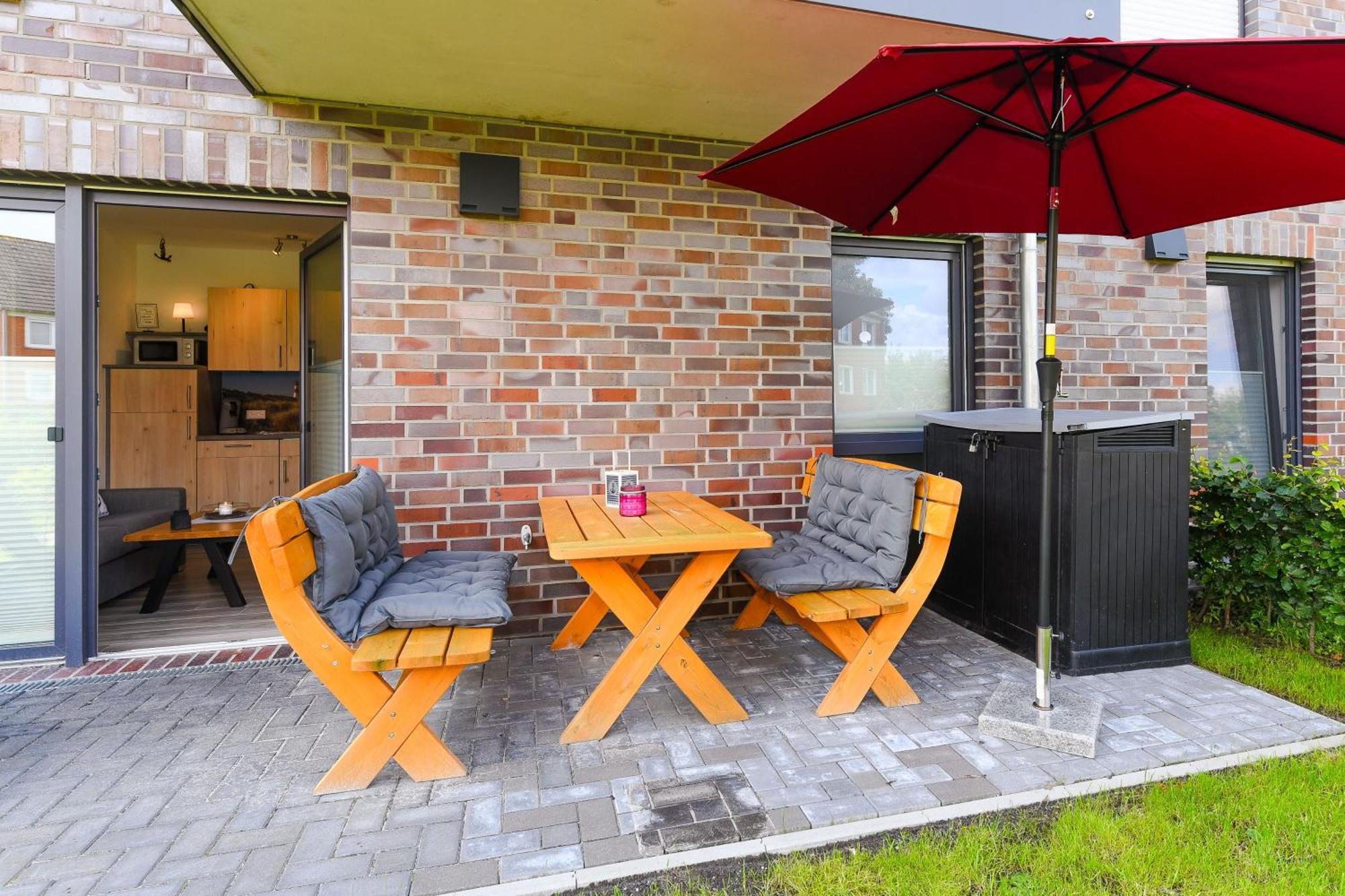 Ferienwohnung Ankerpause Esens Esterno foto