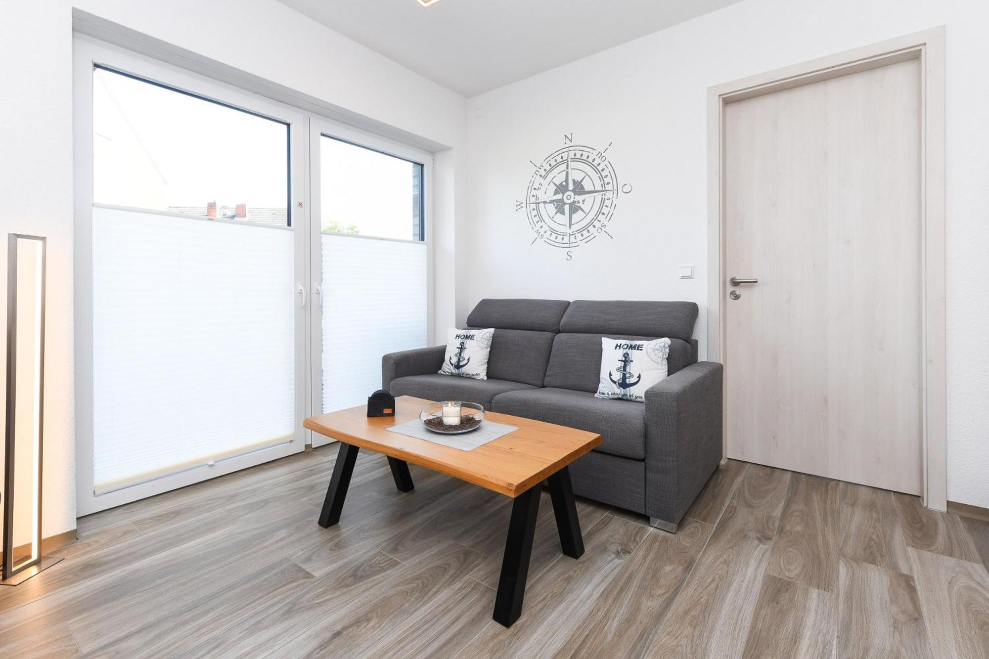 Ferienwohnung Ankerpause Esens Esterno foto